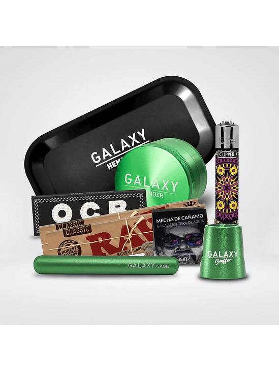 PACK MOLEDOR ALUMINIO PRO GREEN 38MM - GALAXY 1