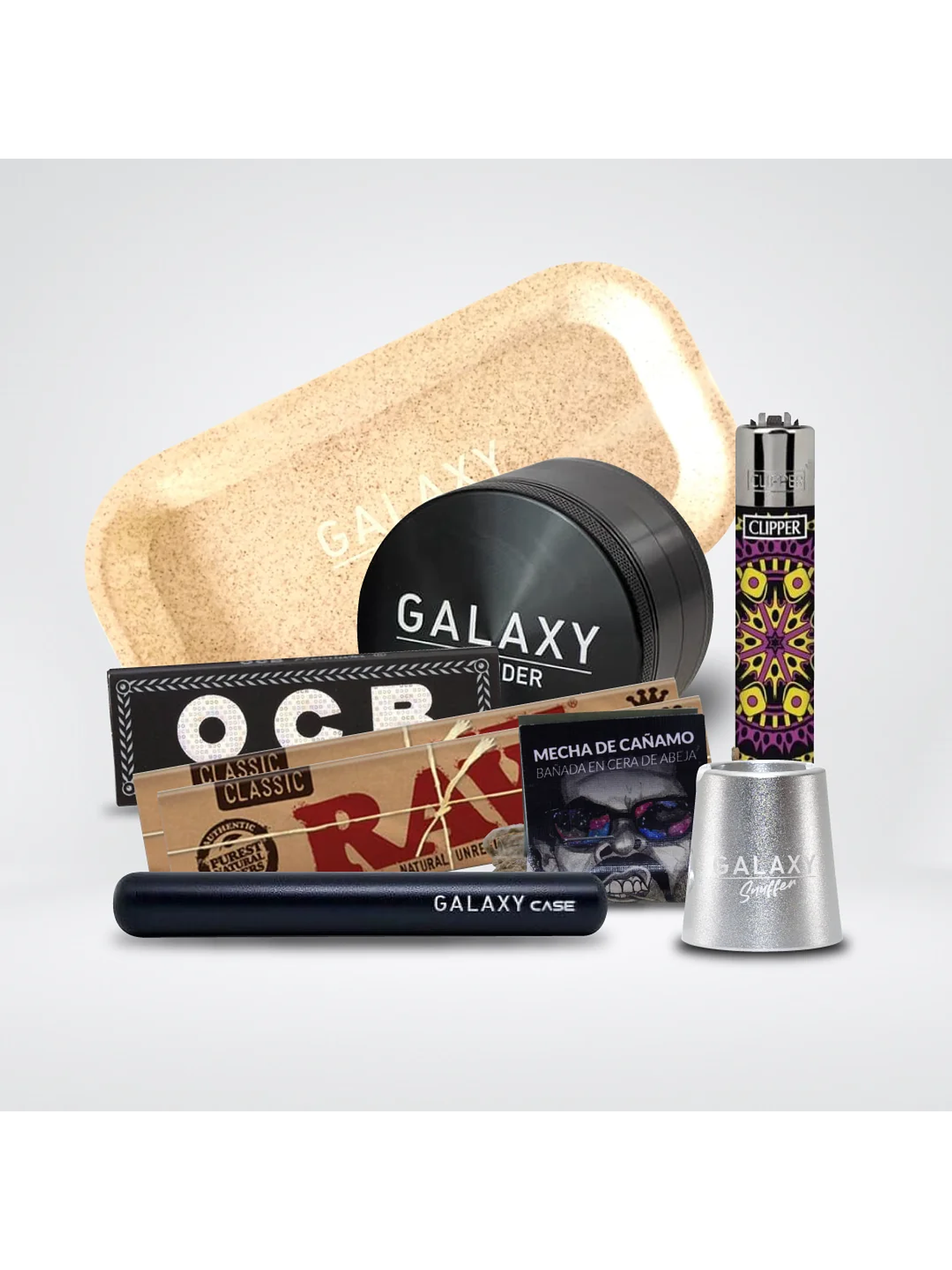 Pack Moledor Aluminio Pro Black 55Mm-Galaxy 1