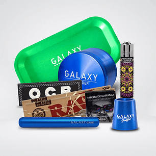 PACK MOLEDOR ALUMINIO PRO BLUE 55MM-GALAXY