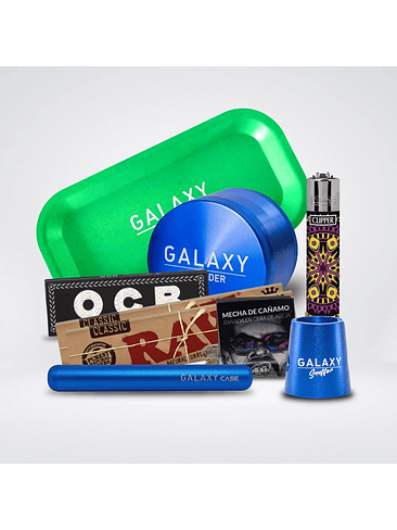 PACK MOLEDOR ALUMINIO PRO BLUE 55MM-GALAXY 1