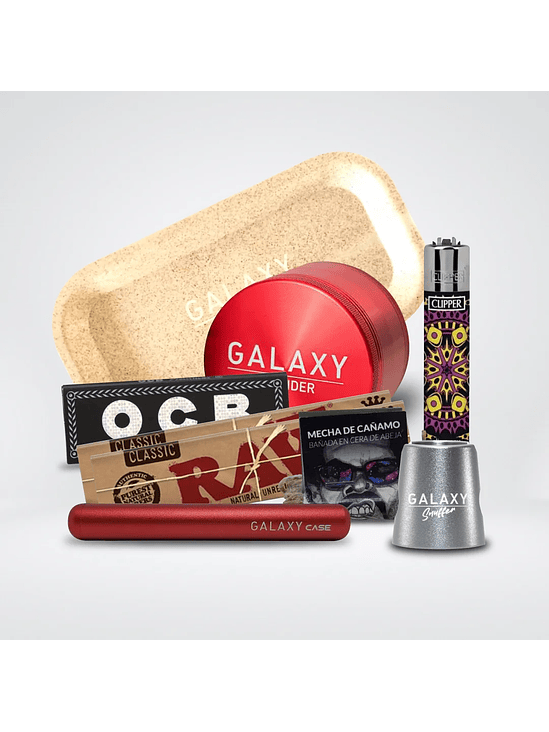 PACK MOLEDOR ALUMINIO PRO RED 55MM-GALAXY 1