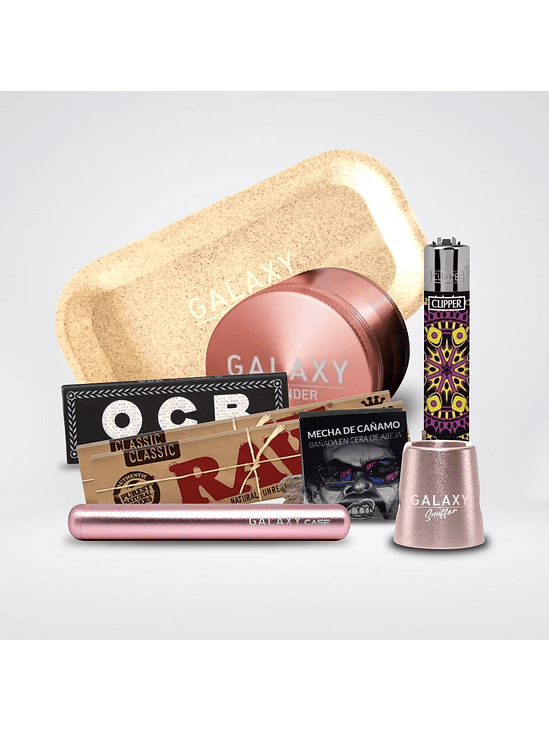 PACK MOLEDOR ALUMINIO PRO ROSE GOLD 55MM-GALAXY 1