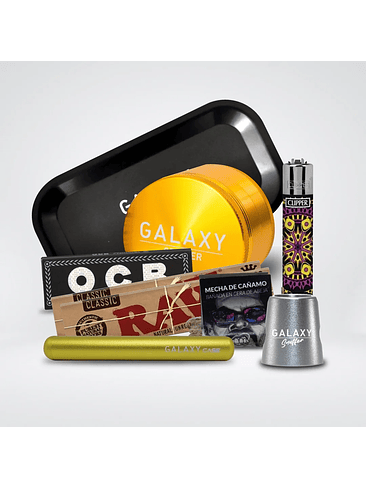 PACK MOLEDOR ALUMINIO PRO GOLD 63MM-GALAXY 1