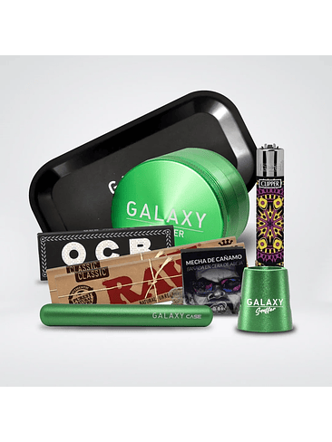 PACK MOLEDOR ALUMINIO PRO GREEN 63MM-GALAXY 1