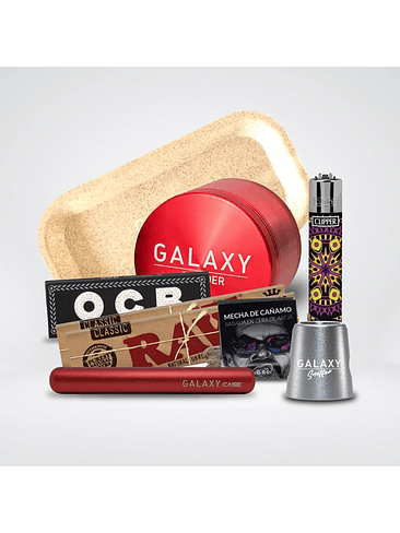 PACK MOLEDOR ALUMINIO PRO RED 63MM-GALAXY 1