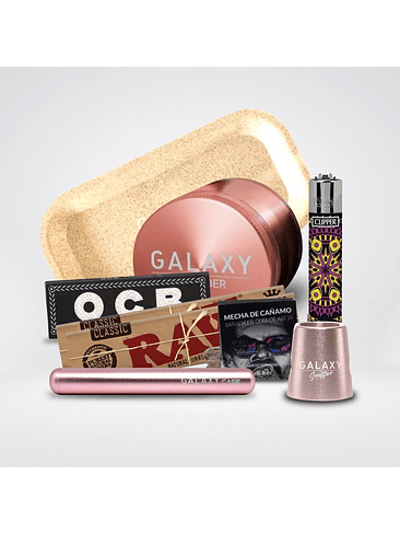 PACK MOLEDOR ALUMINIO PRO ROSE GOLD 63MM-GALAXY 1