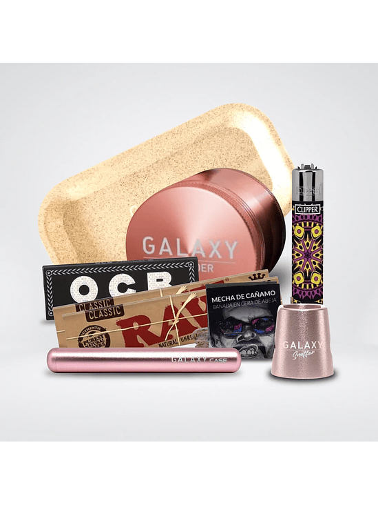 PACK MOLEDOR ALUMINIO PRO ROSE GOLD 63MM-GALAXY 1