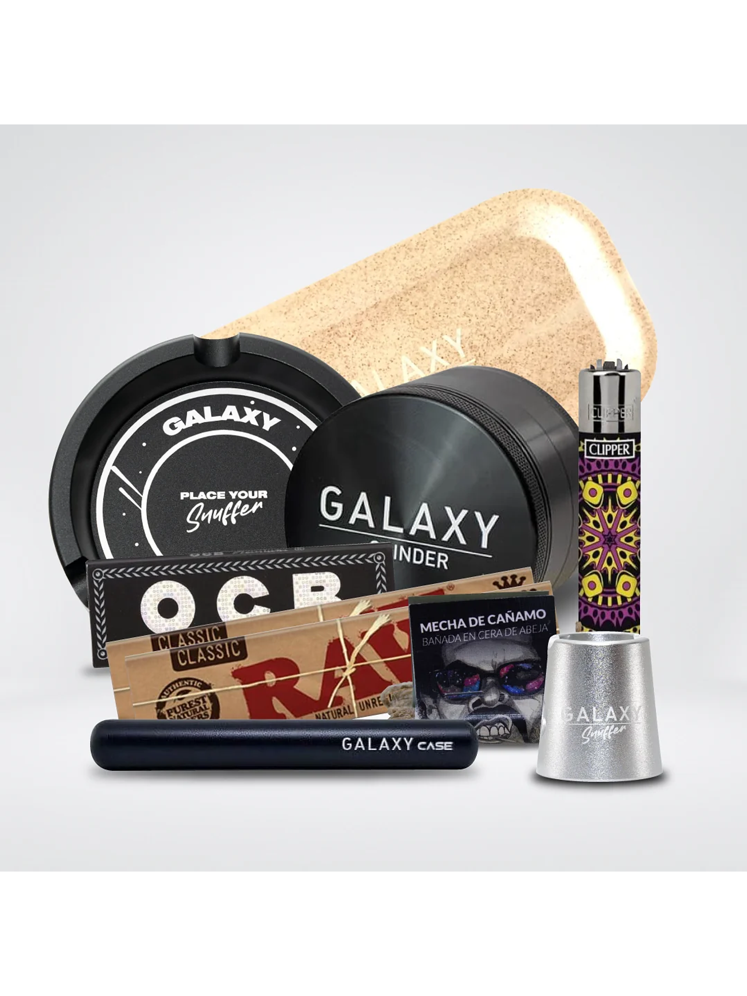 Pack Moledor Aluminio Experto Black 63Mm - Galaxy 1