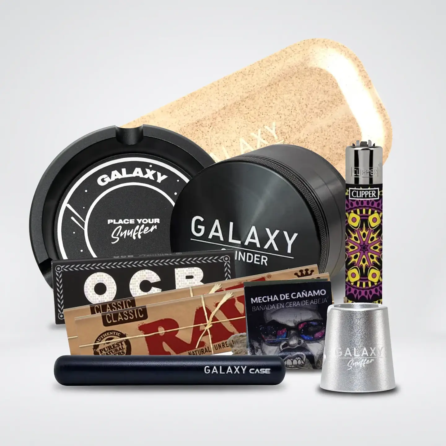 Pack Moledor Aluminio Experto Black 63Mm - Galaxy 1