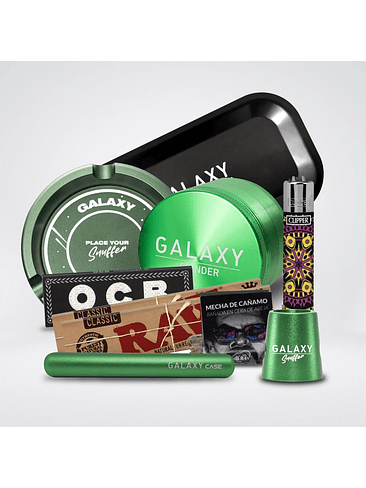 PACK MOLEDOR ALUMINIO EXPERTO GREEN 63MM - GALAXY 1