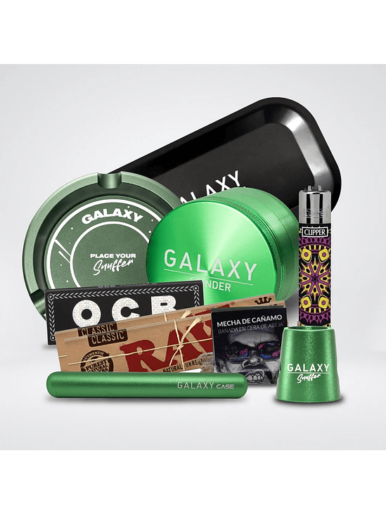 PACK MOLEDOR ALUMINIO EXPERTO GREEN 63MM - GALAXY 1