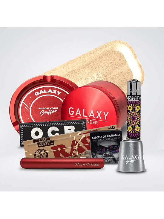 PACK MOLEDOR ALUMINIO EXPERTO RED  63MM - GALAXY 1