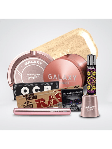 PACK MOLEDOR ALUMINIO EXPERTO ROSE GOLD 63MM - GALAXY 1