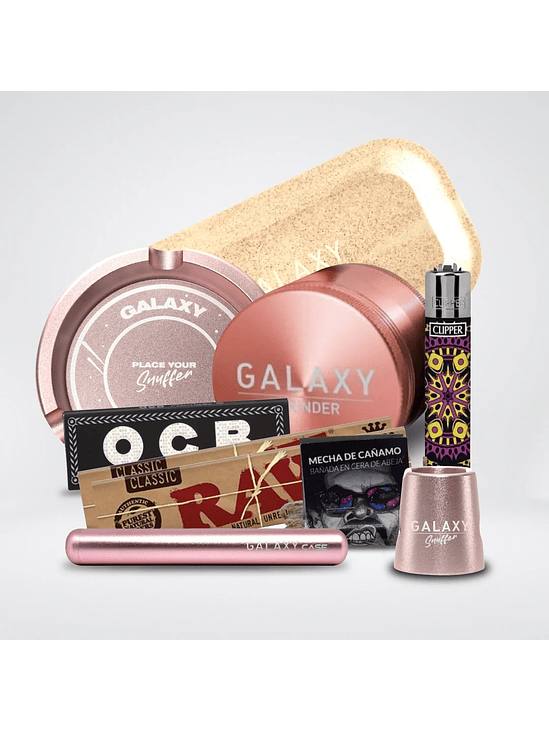 PACK MOLEDOR ALUMINIO EXPERTO ROSE GOLD 63MM - GALAXY 1