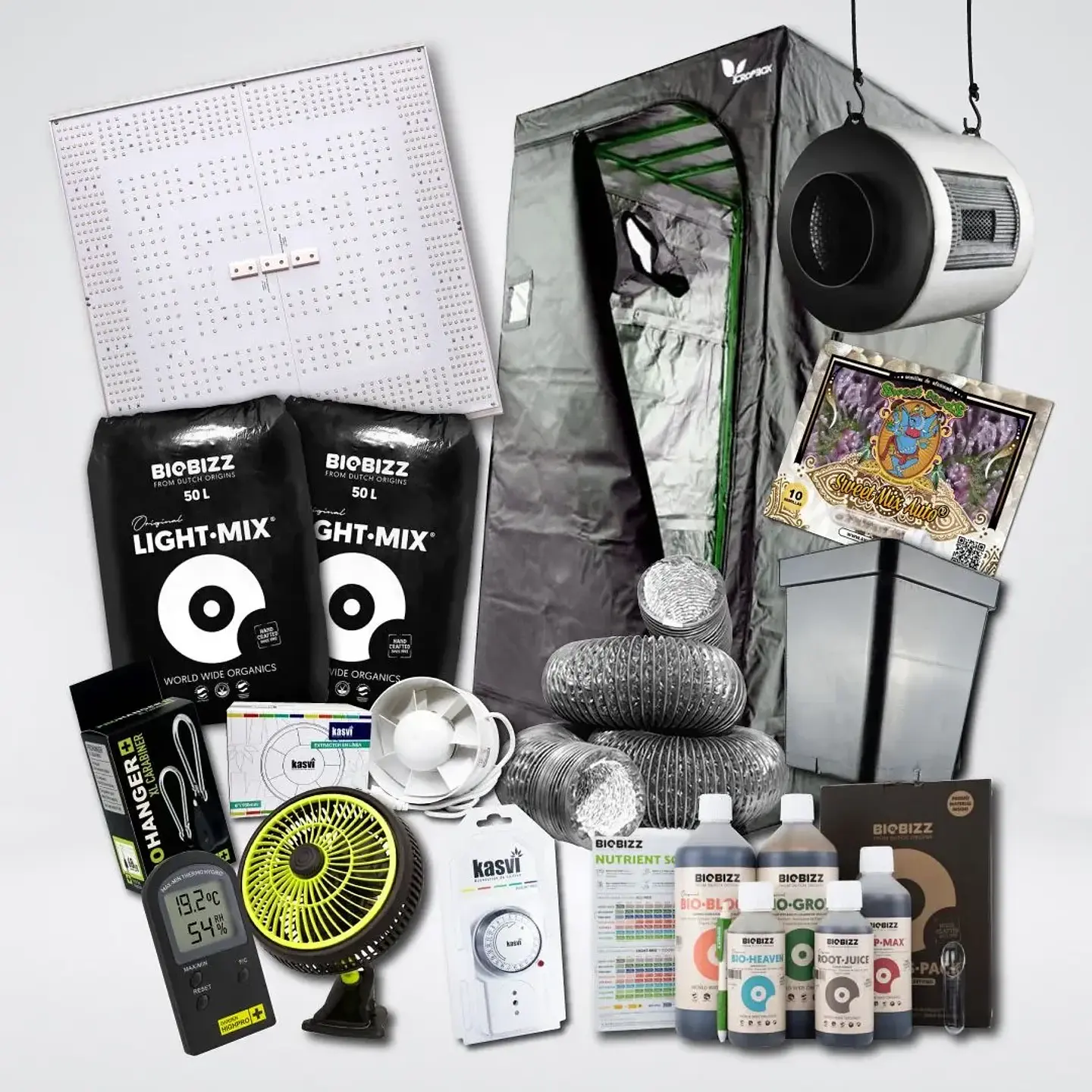 Kit Quantum 320 Medio 3 Light 100X100 1
