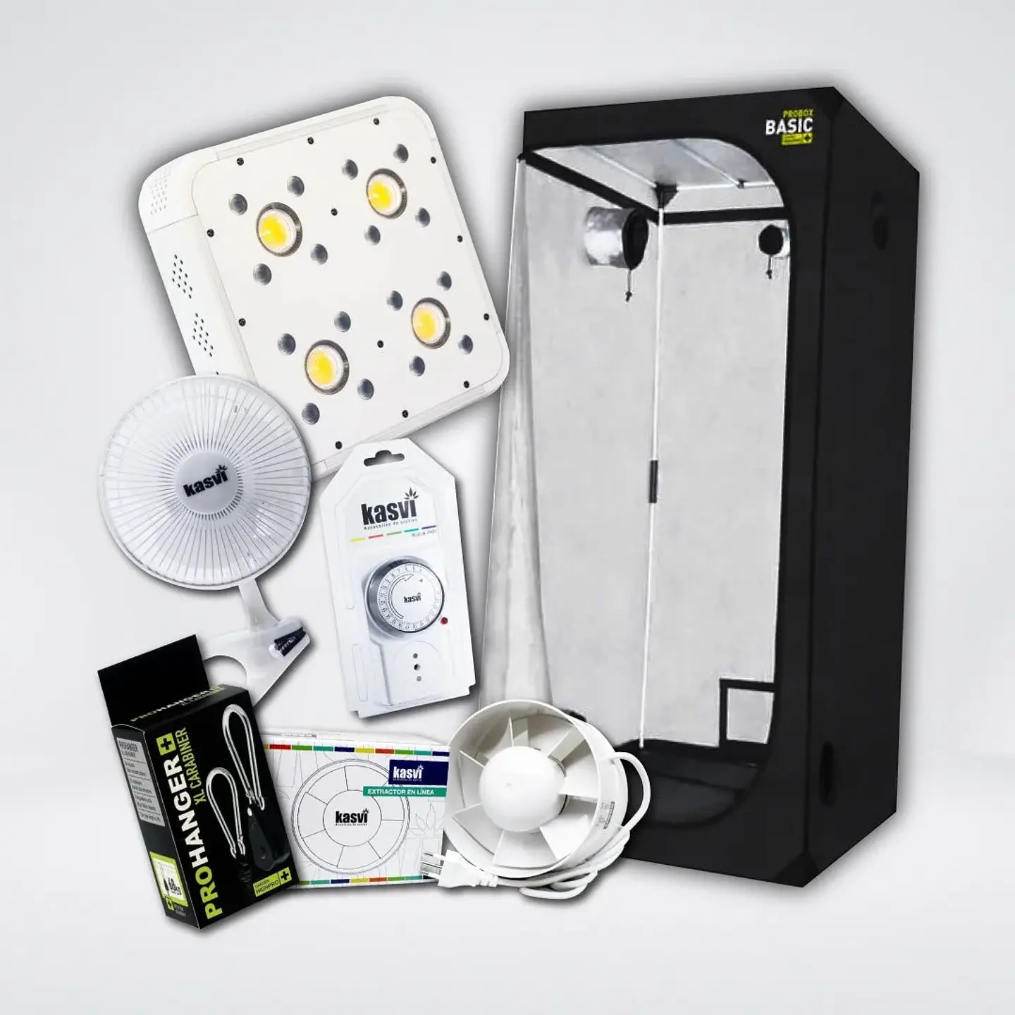 Kit Medio Indoor Apollo 40X40X160 1