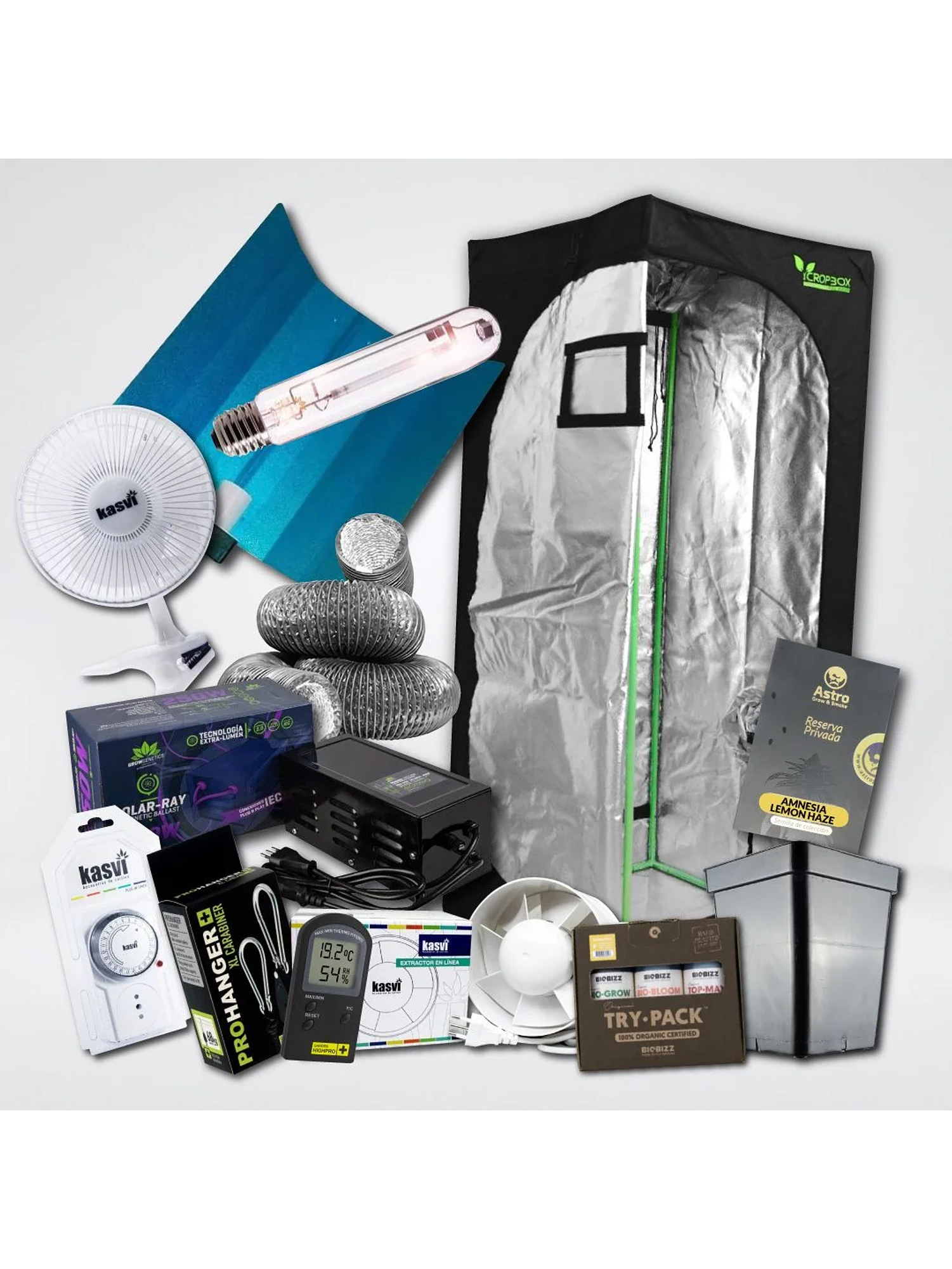 Kit Full Light Indoor Sodio 80X80X160 250W 1