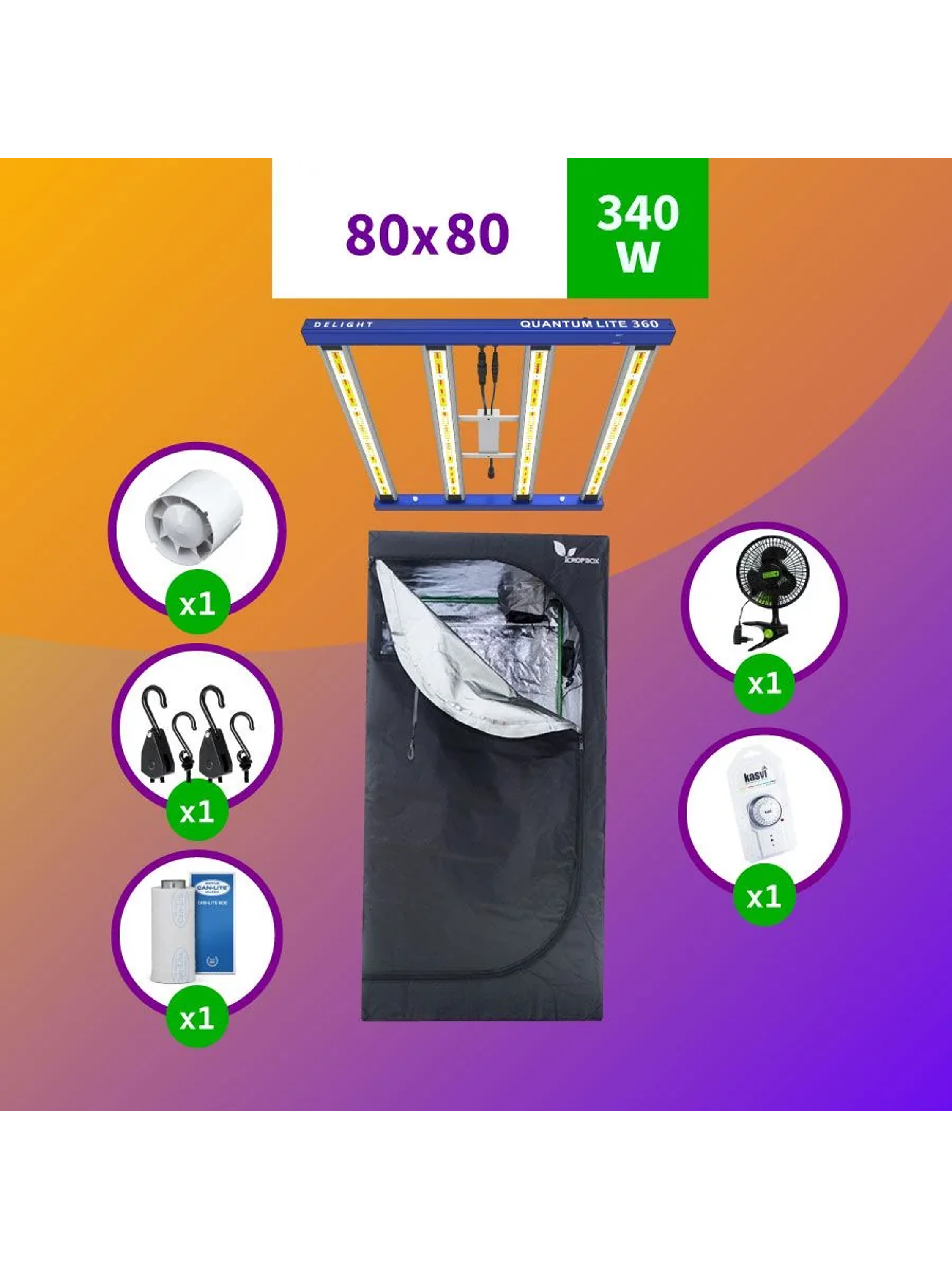 Kit Quantum Intermedio 2.0 Ecopro 80X80 1