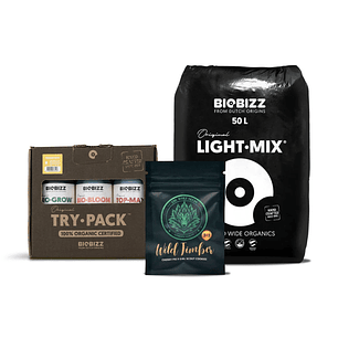 PACK CYBER CULTIVO LIGHT MIX + TRY PACK INDOOR + SEMILLA