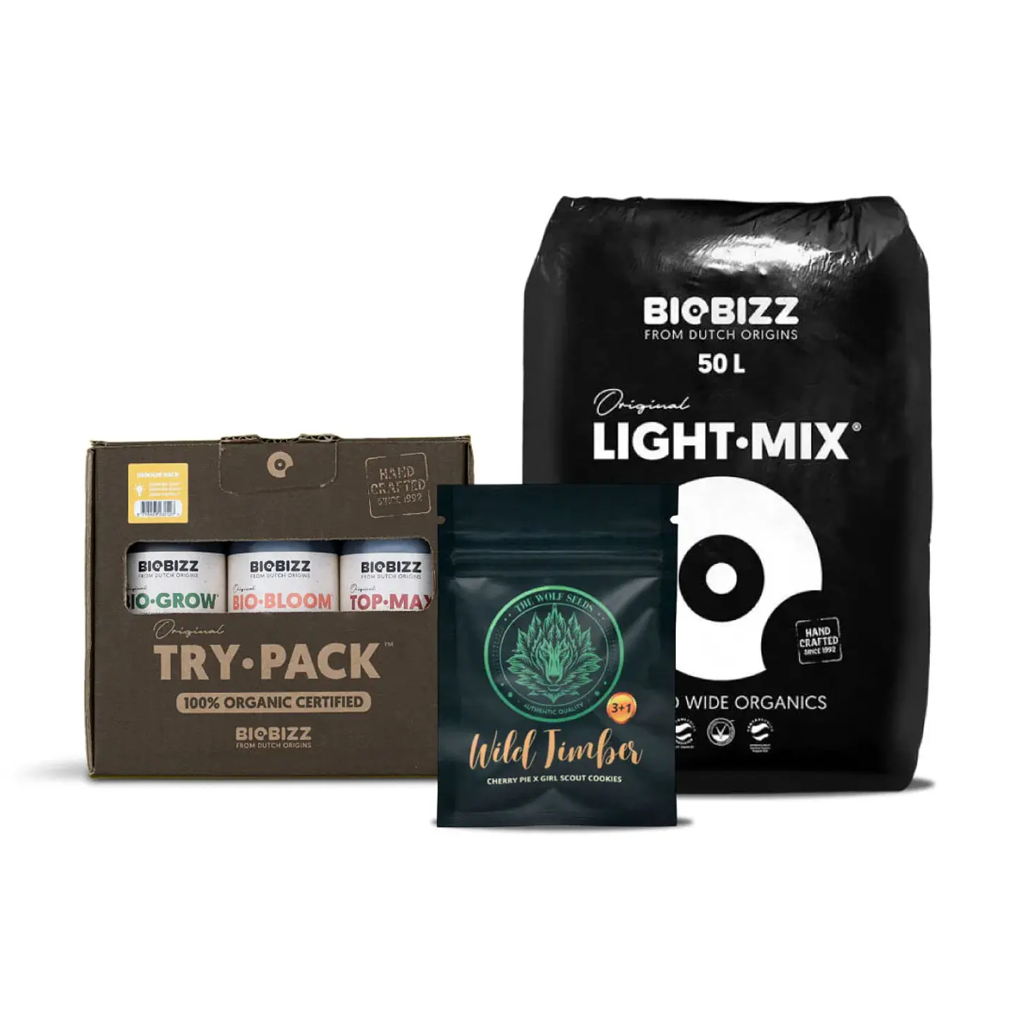 Pack Cyber Cultivo Light Mix + Try Pack Indoor + Semilla 1