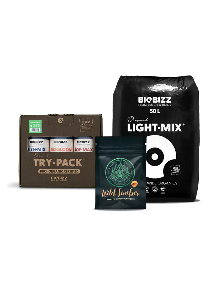 Pack Cyber Cultivo Light Mix + Try Pack Outdoor + Semilla 1