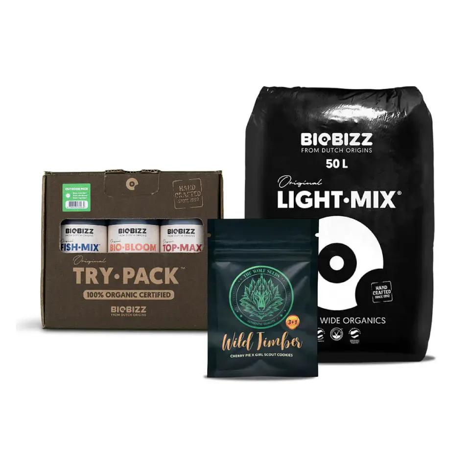 Pack Cyber Cultivo Light Mix + Try Pack Outdoor + Semilla 1