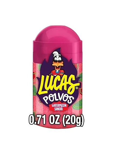 Polvos Dulces Mexicanos Lucas Sandía 20Gr 1