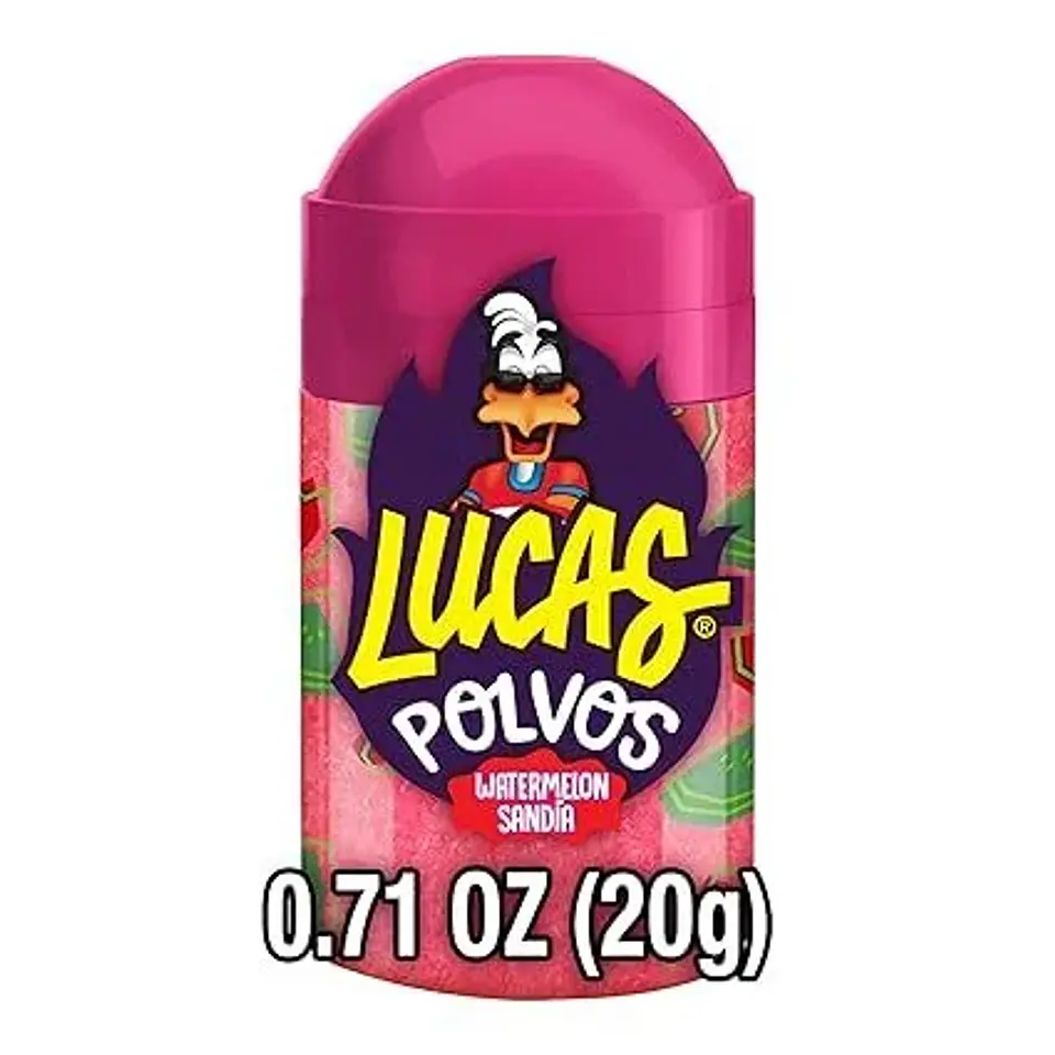 Polvos Dulces Mexicanos Lucas Sandía 20Gr 1