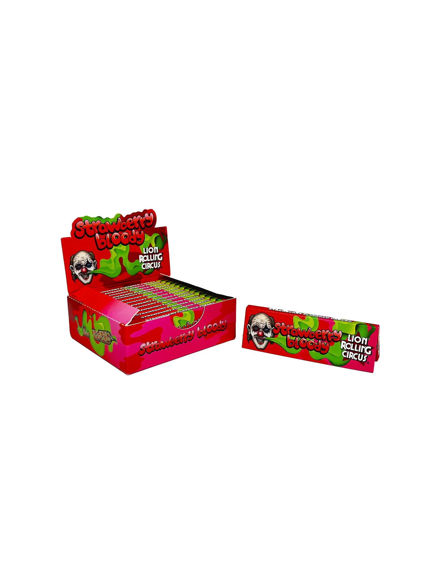 Paper Flavour 1 1/4 Bloody Strawberry- Lion Rolling Circus 1