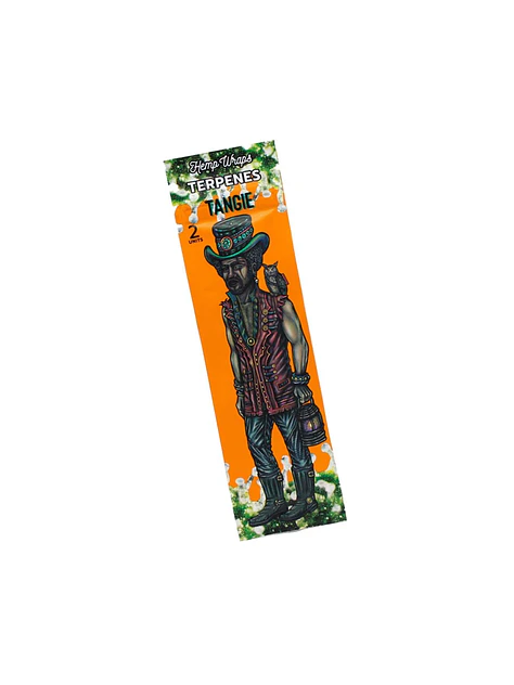 Hemp Wrap Terpenes Tangie - Lion Rolling Circus 1