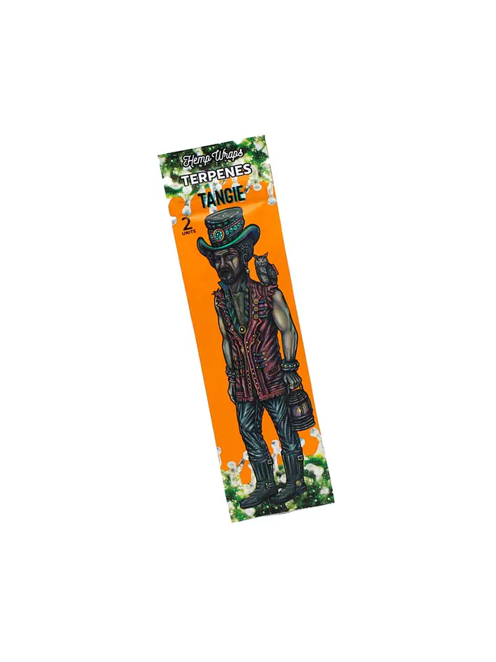 Hemp Wrap Terpenes Tangie - Lion Rolling Circus 1