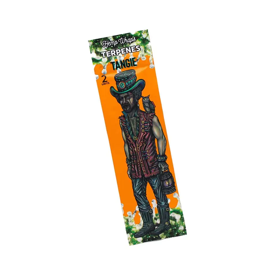 Hemp Wrap Terpenes Tangie - Lion Rolling Circus 1