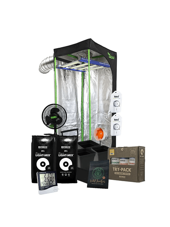 KIT COMPLETO QUANTUM LITE DELIGHT 60- 160W FÁCIL ARMADO 1