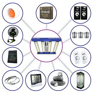 Kit Completo Quantum Lite Delight 60- 160W Fácil Armado