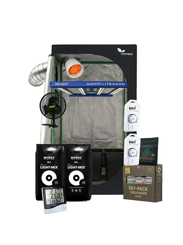 Kit Completo Quantum Lite Delight 80- 240W Fácil Armado 2