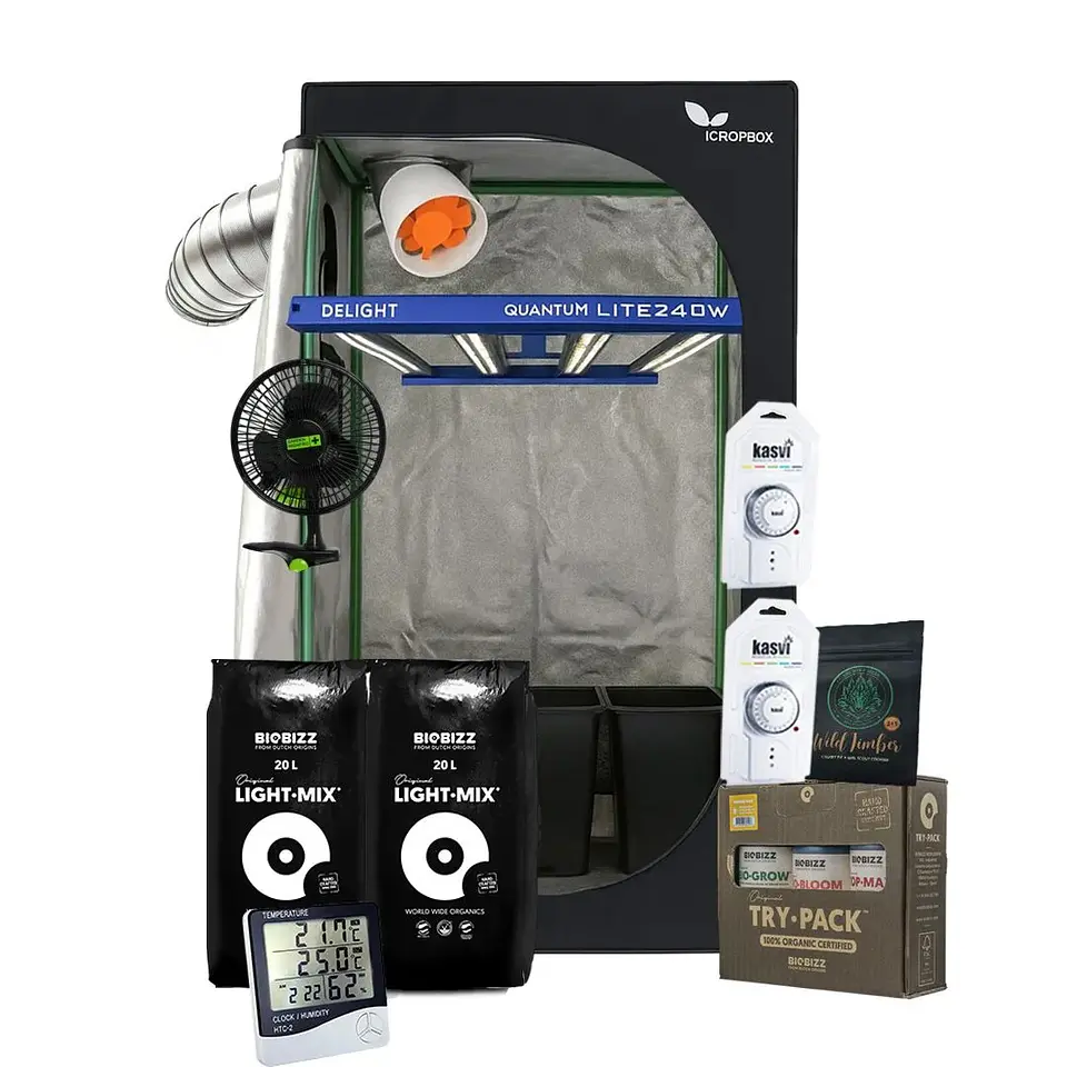 Kit Completo Quantum Lite Delight 80- 240W Fácil Armado 2