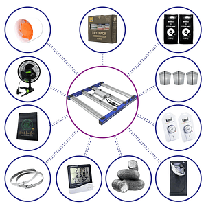 Kit Completo Quantum Lite Delight 80- 240W Fácil Armado