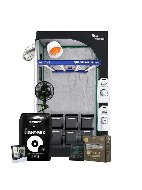 Kit Completo Quantum Lite Delight 100- 360W Fácil Armado 2