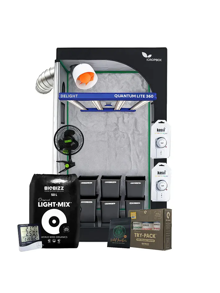 Kit Completo Quantum Lite Delight 100- 360W Fácil Armado 2