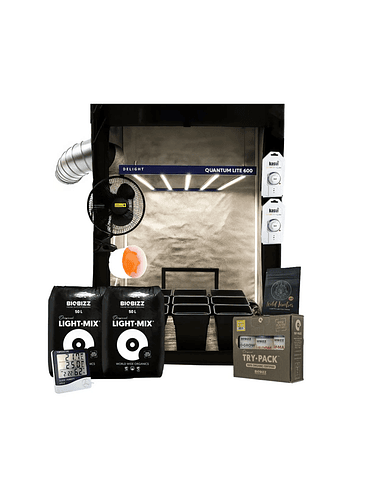 KIT COMPLETO QUANTUM LITE DELIGHT 120- 600W FÁCIL ARMADO 2