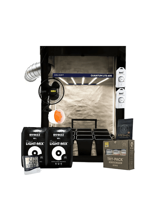 KIT COMPLETO QUANTUM LITE DELIGHT 120- 600W FÁCIL ARMADO 2