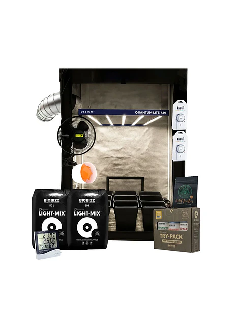 Kit Completo Quantum Lite Delight Plus 120- 720W Fácil Armado 2