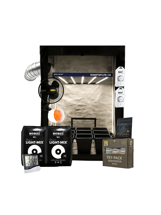 KIT COMPLETO QUANTUM LITE DELIGHT PLUS 120- 720W FÁCIL ARMADO 2