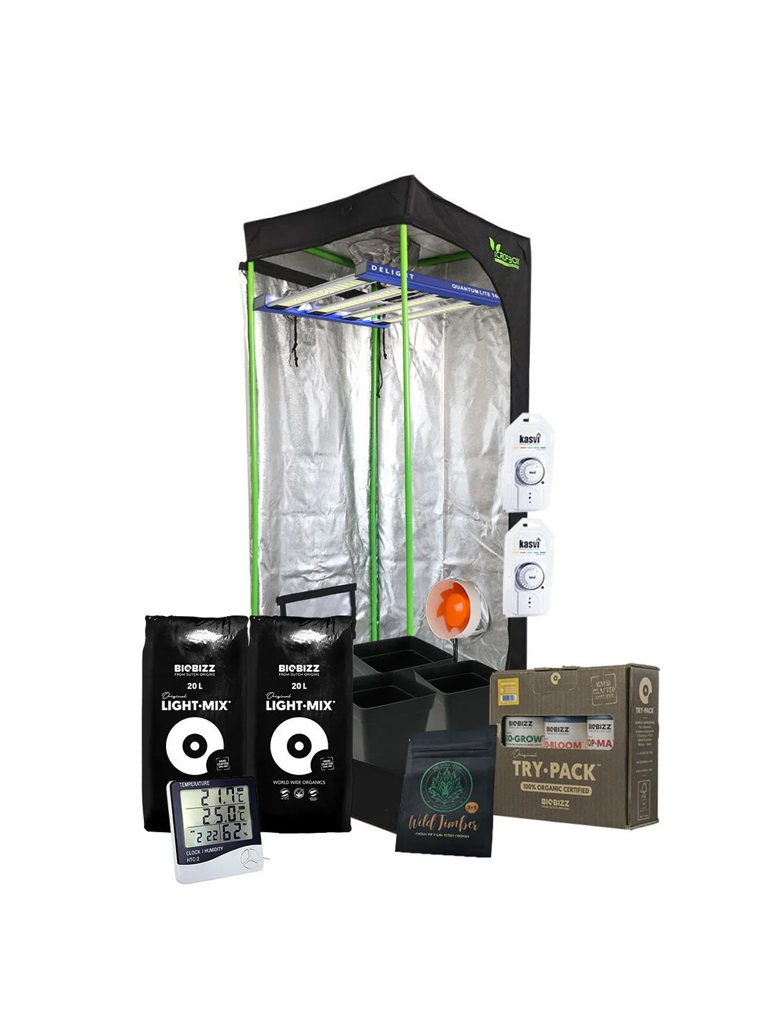 Kit Medio Quantum Lite Delight 60- 160W Fácil Armado 1