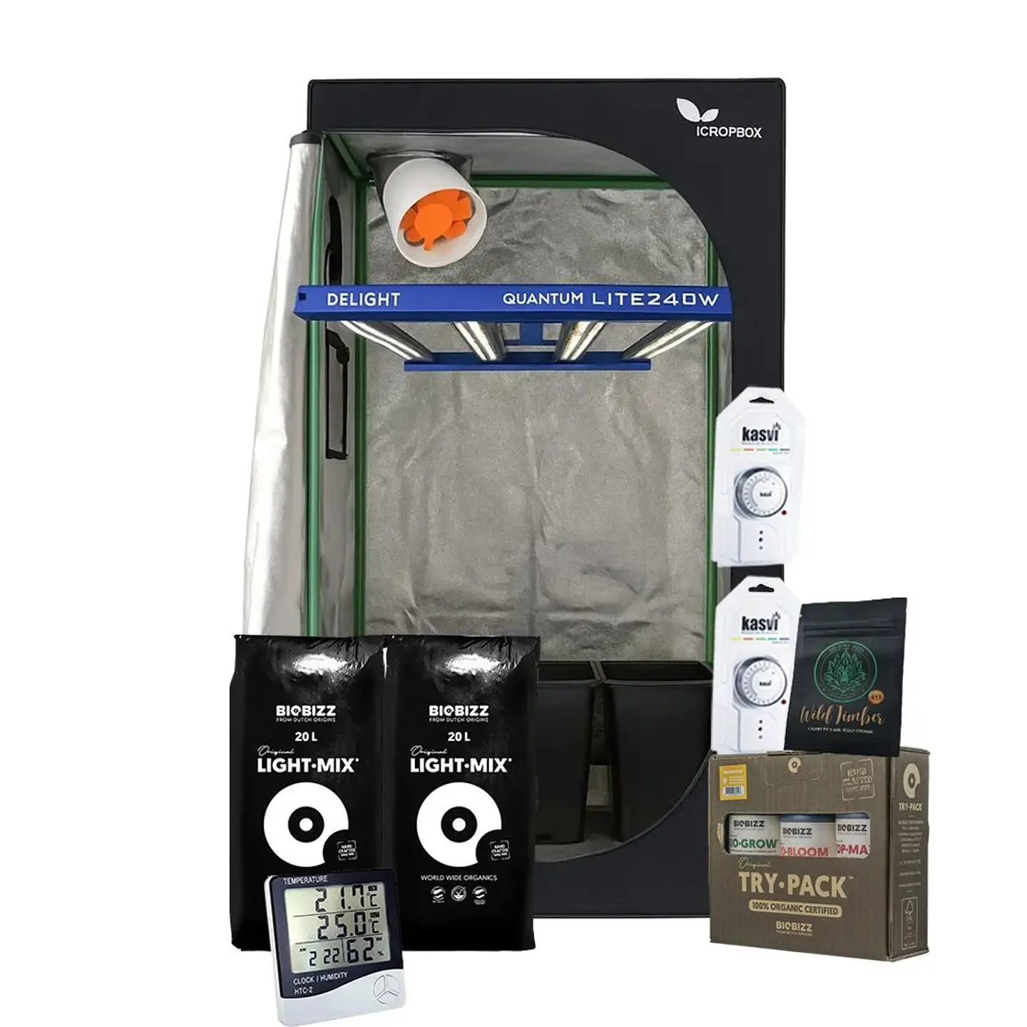 Kit Medio Quantum Lite Delight 80- 240W Fácil Armado 1