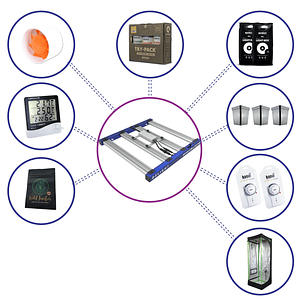 Kit Medio Quantum Lite Delight 80- 240W Fácil Armado