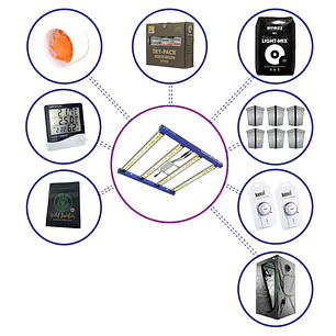 KIT MEDIO QUANTUM LITE DELIGHT 100- 360W FÁCIL ARMADO