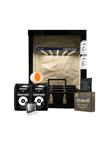 KIT MEDIO QUANTUM LITE DELIGHT 120- 600W FÁCIL ARMADO 1