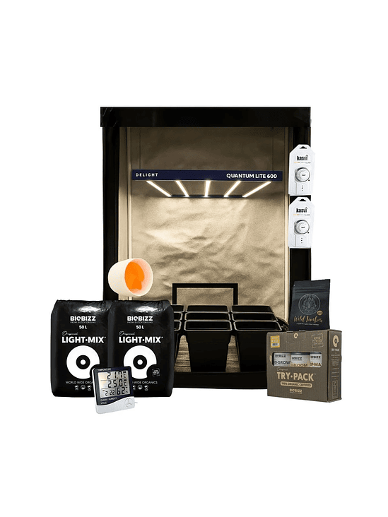 KIT MEDIO QUANTUM LITE DELIGHT 120- 600W FÁCIL ARMADO 1