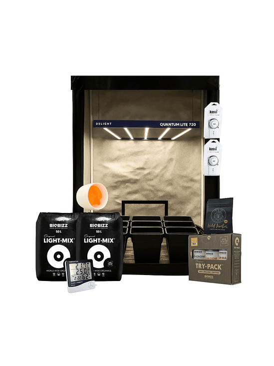 KIT MEDIO QUANTUM LITE DELIGHT PLUS 120- 720W FÁCIL ARMADO 1